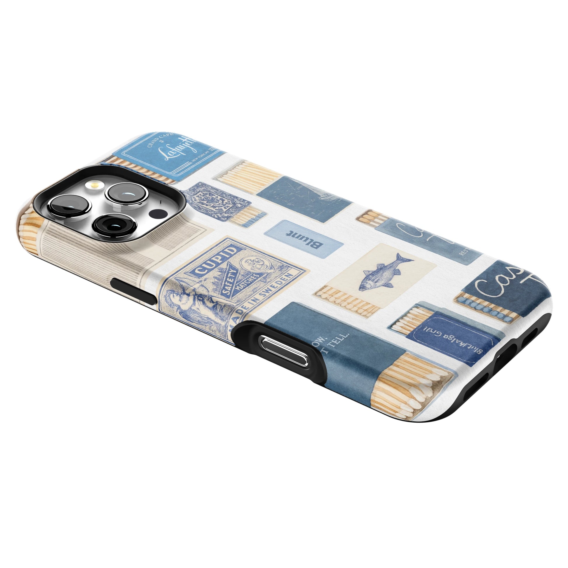 Teal flame iPhone Case gallery - Iphone_16_Pro_Max_2