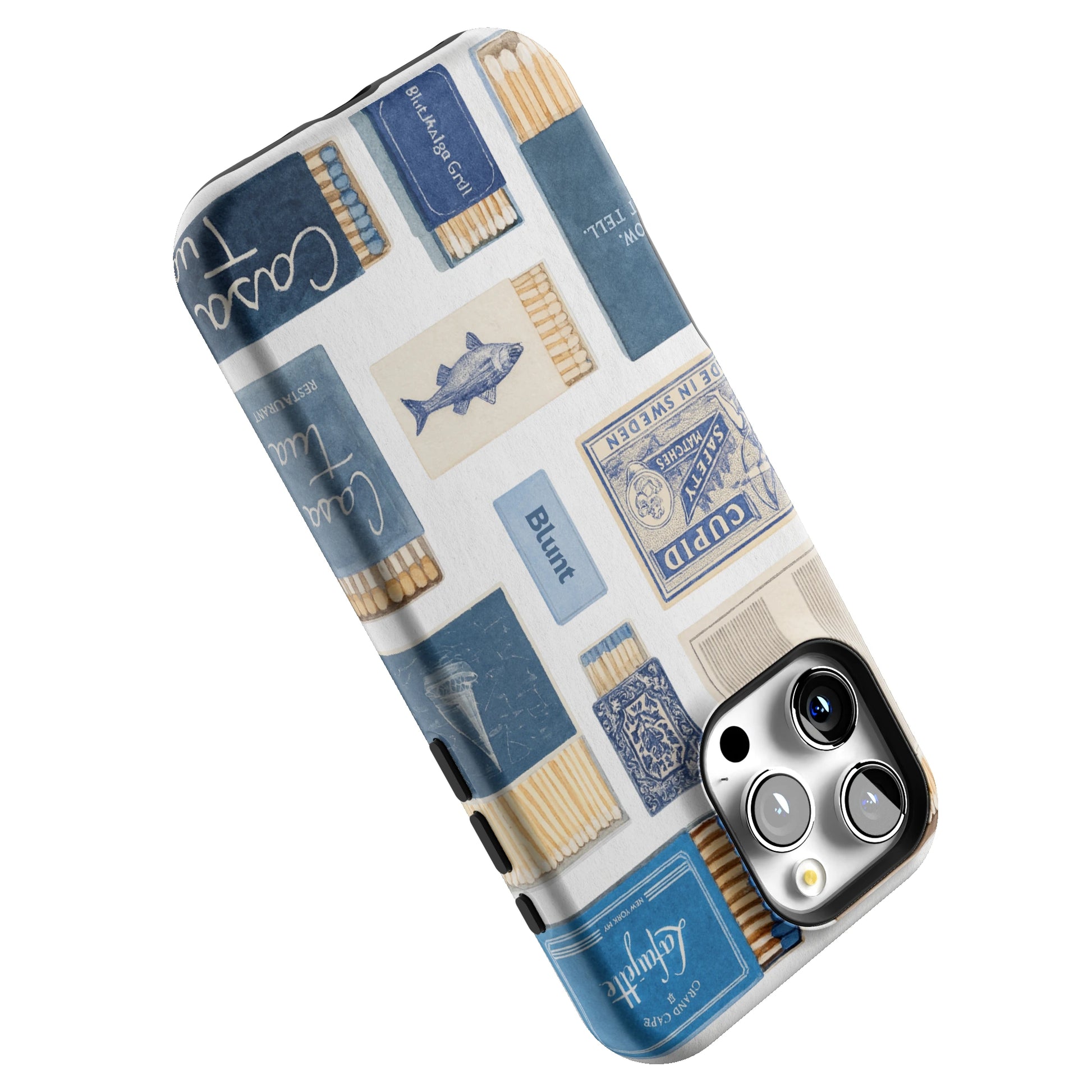Teal flame iPhone Case gallery - Iphone_16_Pro_Max_5
