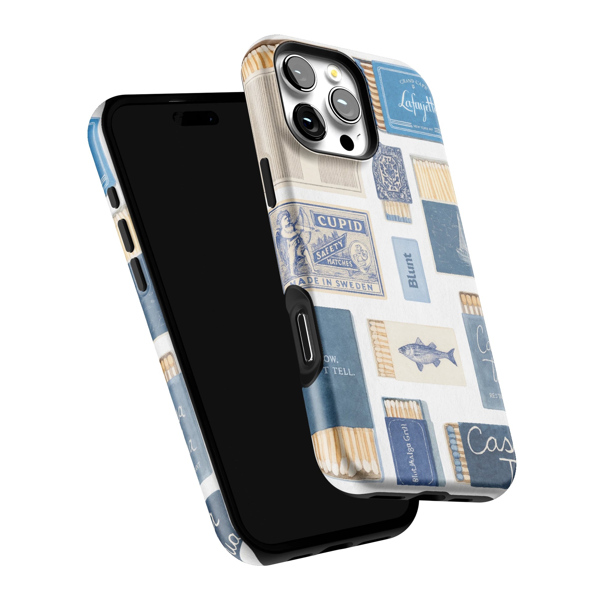 Teal flame iPhone Case gallery - Iphone_16_Pro_Max_6