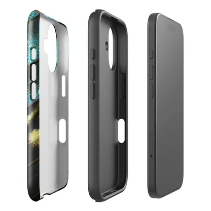 Teal Flicker iPhone Case - Blunt Cases