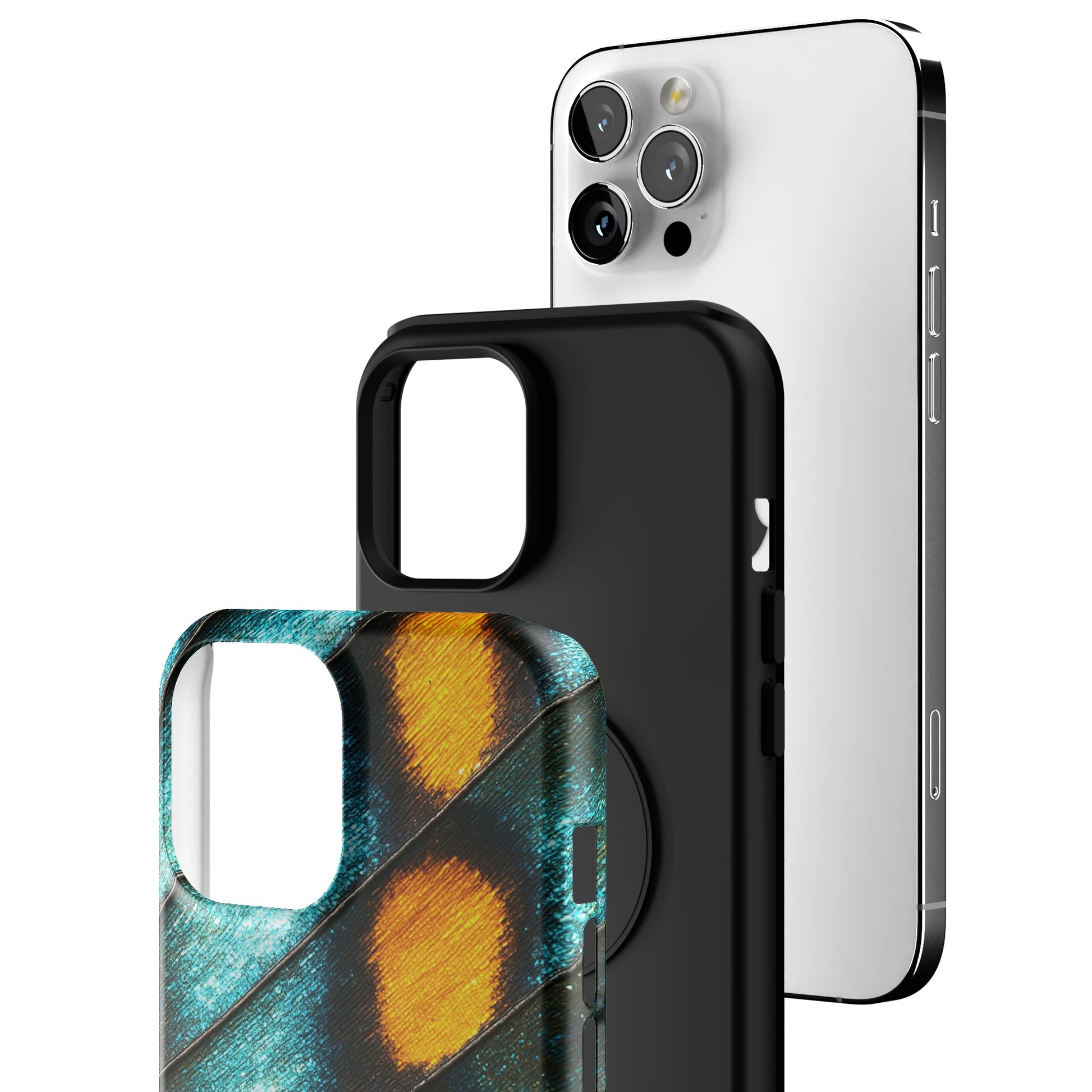 Teal Flicker iPhone Case gallery - Iphone_12_Pro_Max_3
