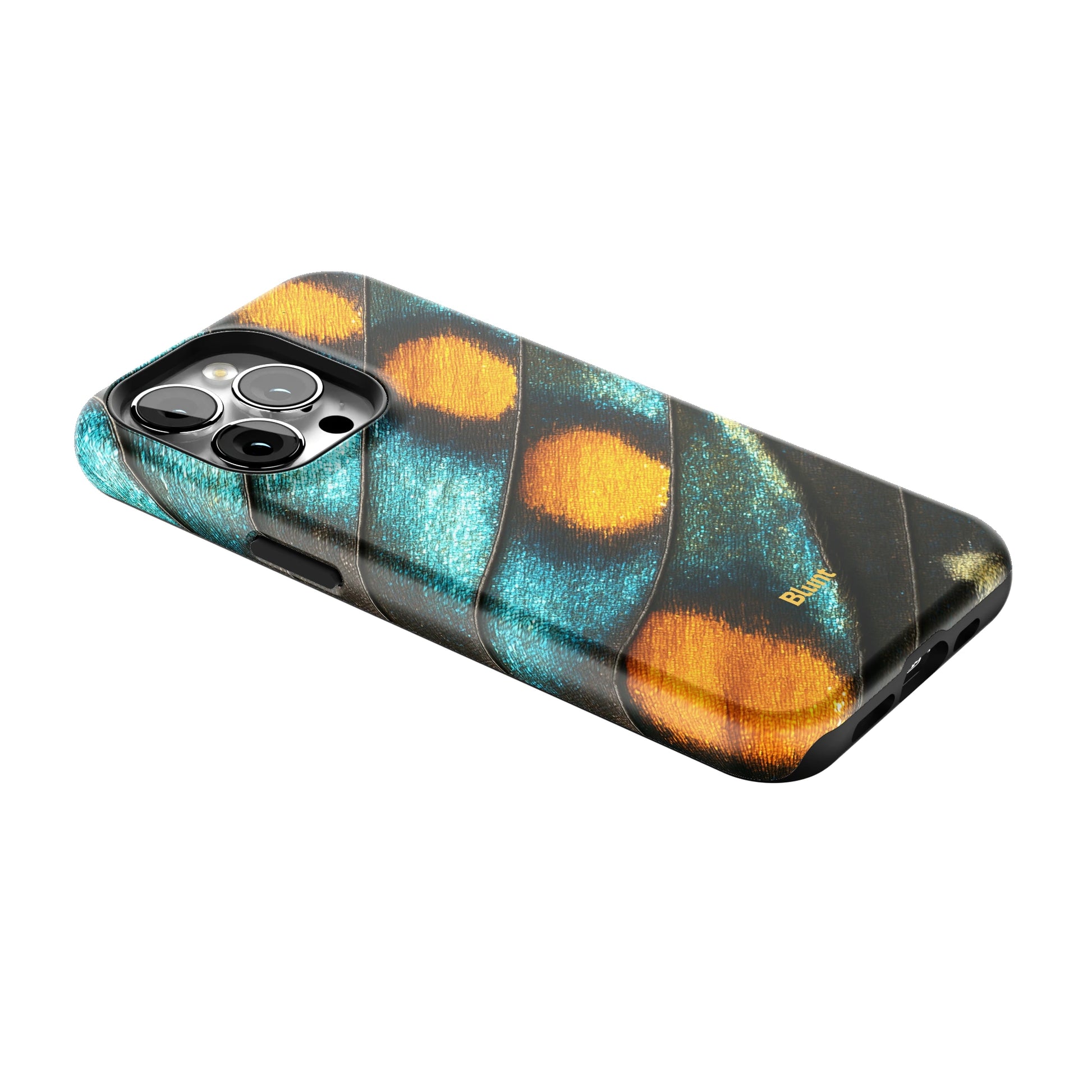 Teal Flicker iPhone Case gallery - Iphone_13_Pro_2