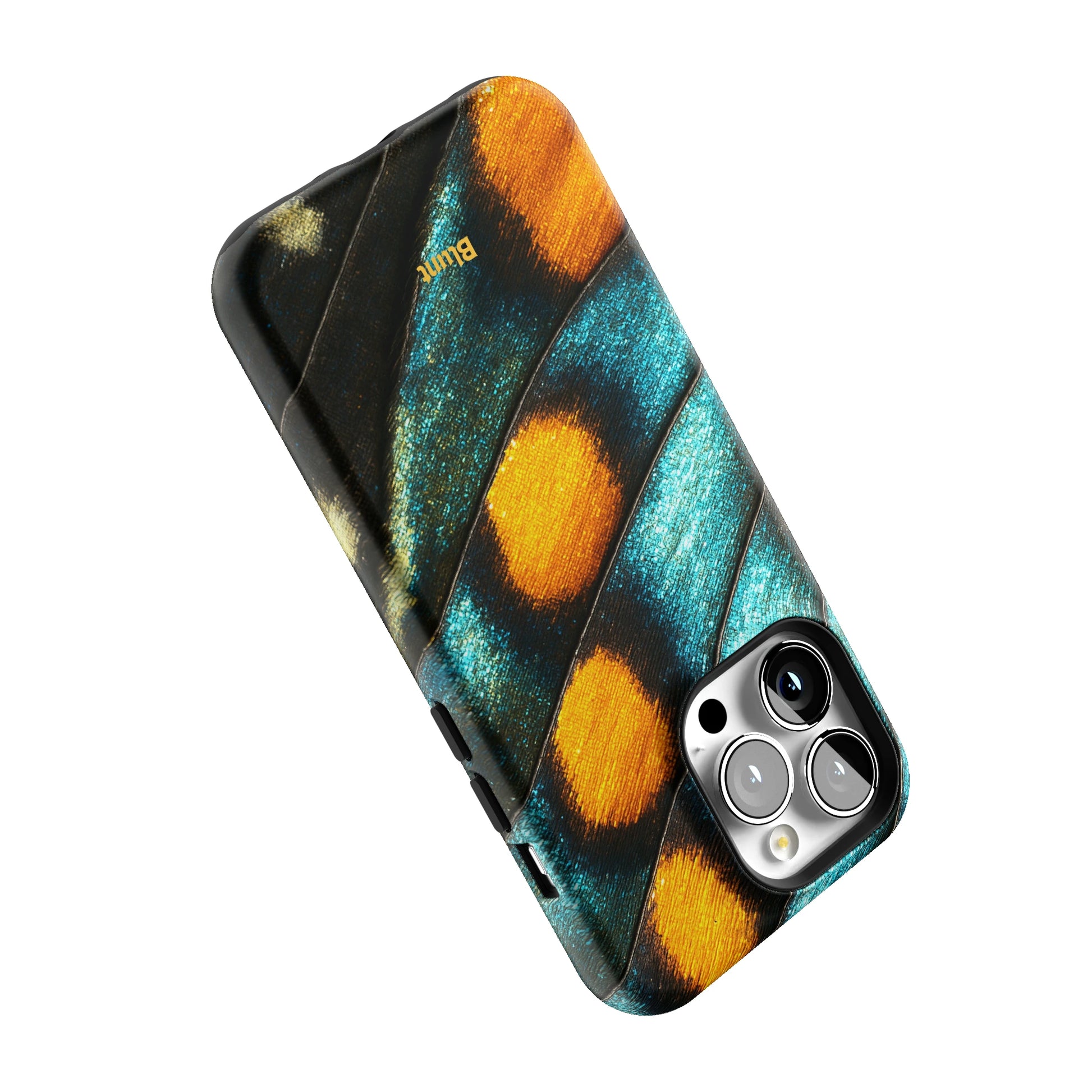 Teal Flicker iPhone Case gallery - Iphone_13_Pro_5