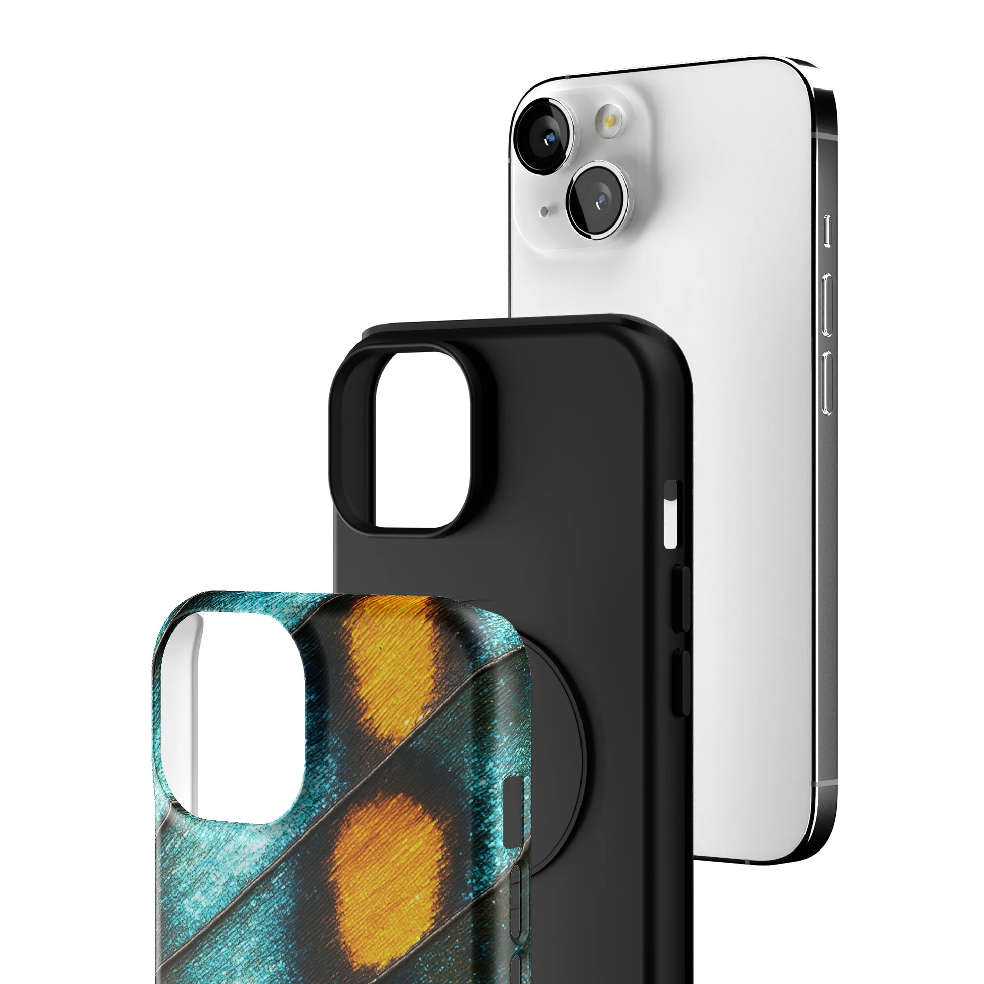 Teal Flicker iPhone Case gallery - Iphone_14_Iphone_3