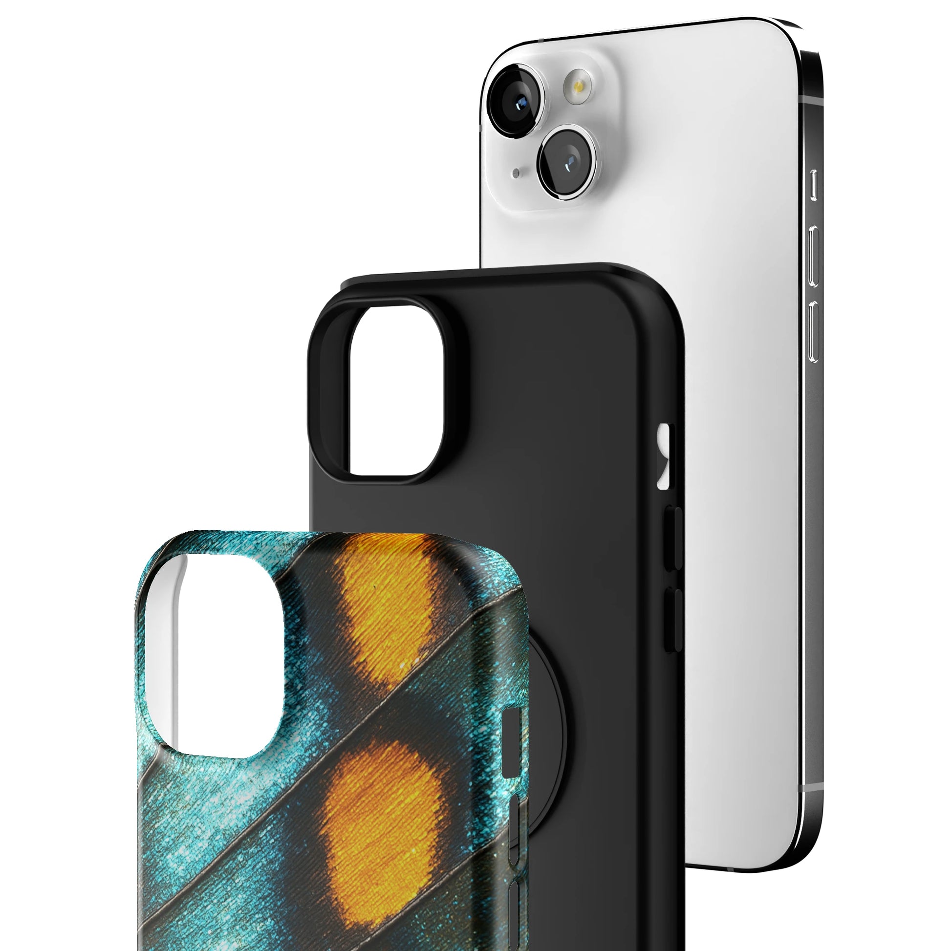 Teal Flicker iPhone Case gallery - Iphone_14_Mini_Air_Plus_3