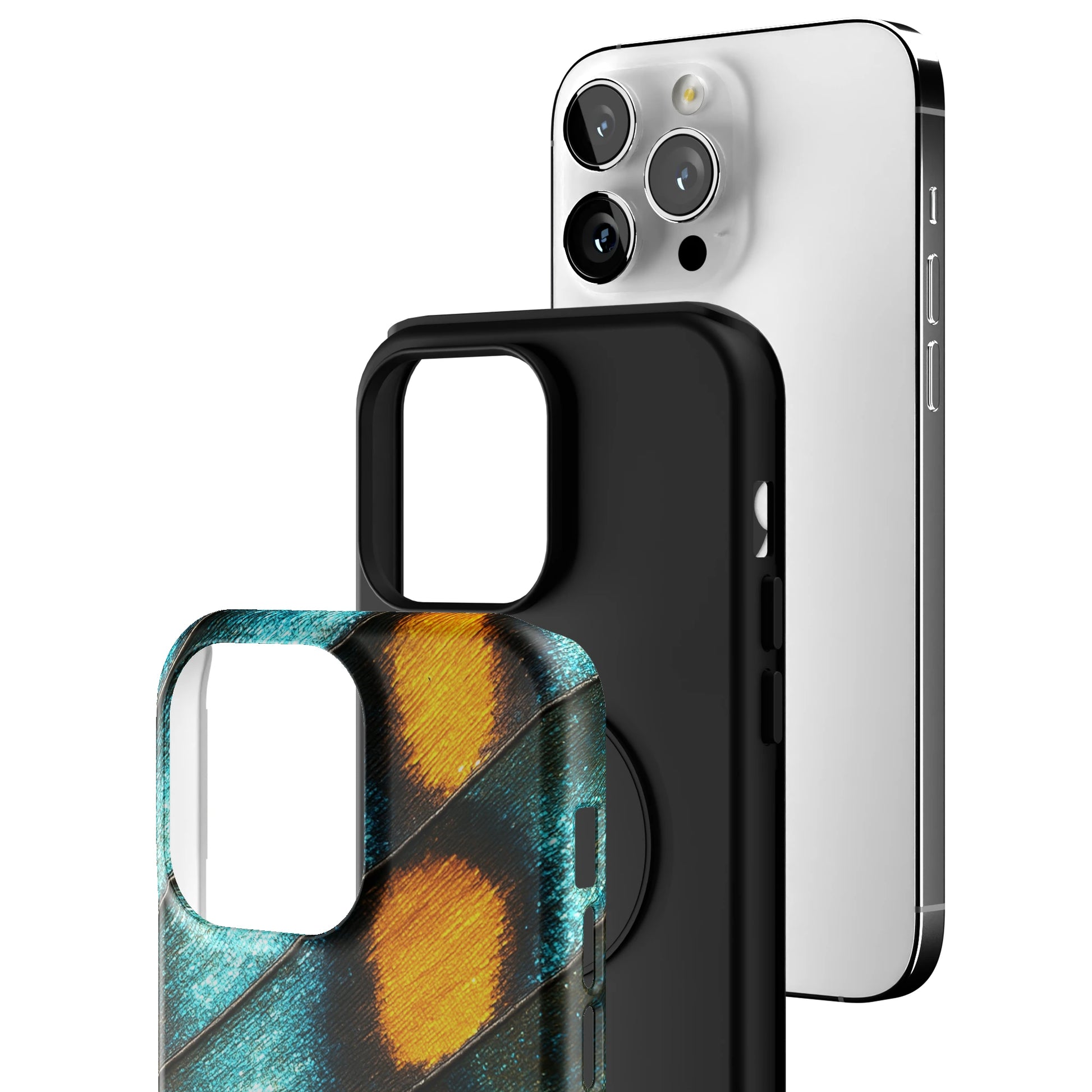 Teal Flicker iPhone Case gallery - Iphone_14_Pro_Max_3