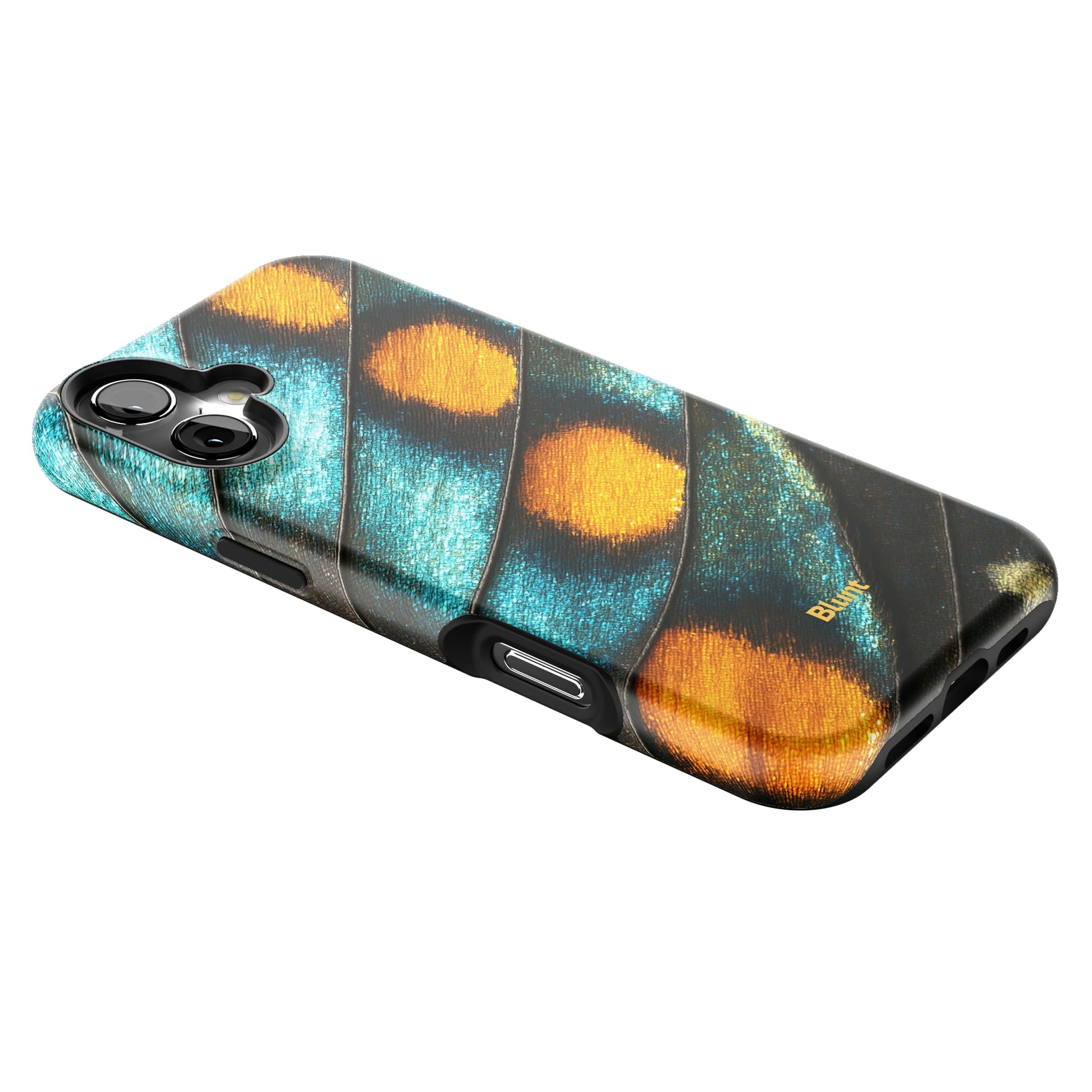 Teal Flicker iPhone Case gallery - Iphone_16_Mini_Air_Plus_2