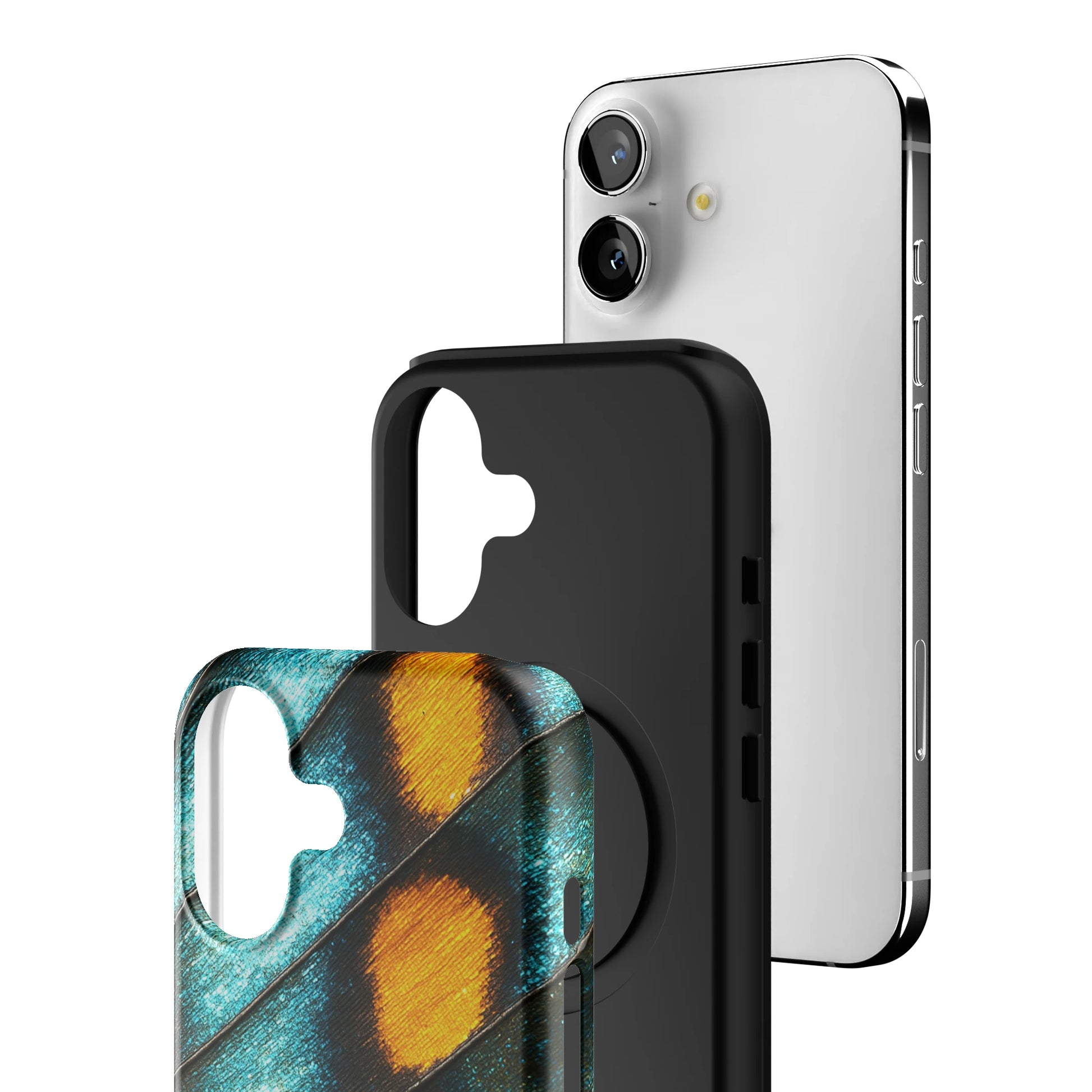 Teal Flicker iPhone Case gallery - Iphone_17_Iphone_3