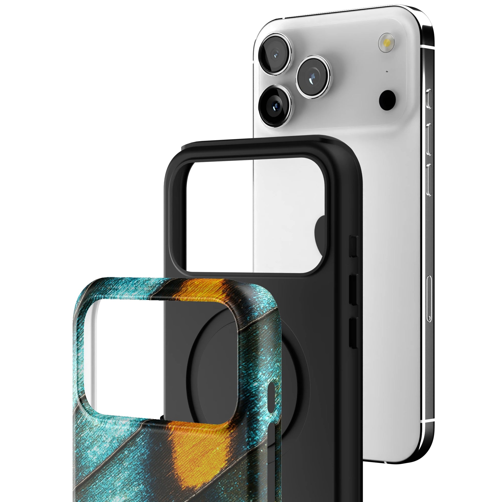 Teal Flicker iPhone Case gallery - Iphone_17_Pro_Max_3