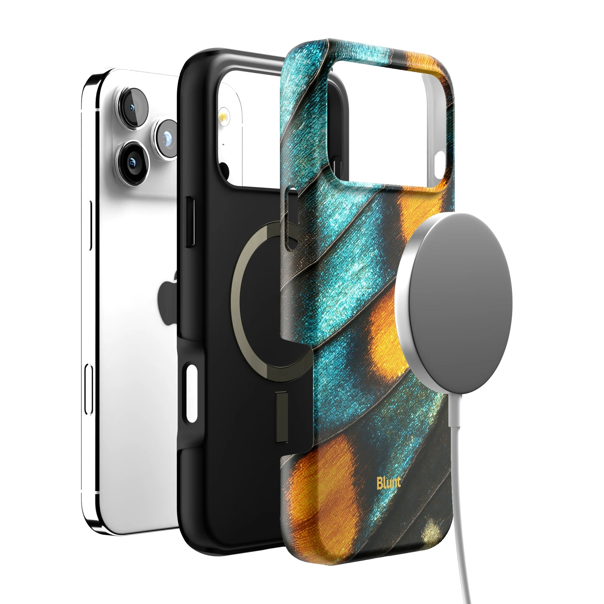 Teal Flicker iPhone Case gallery - Iphone_17_Pro_Max_4