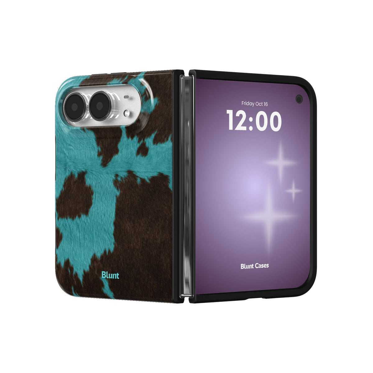 teal-hide-iphone-case iPhone 18 Duo case, view 3