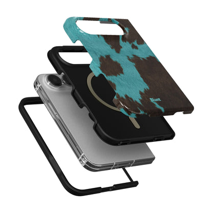 teal-hide-iphone-case iPhone 18 Duo case, view 6