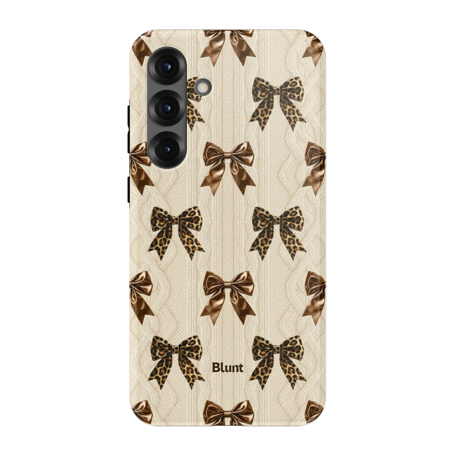 Cheetah Knit Samsung Case