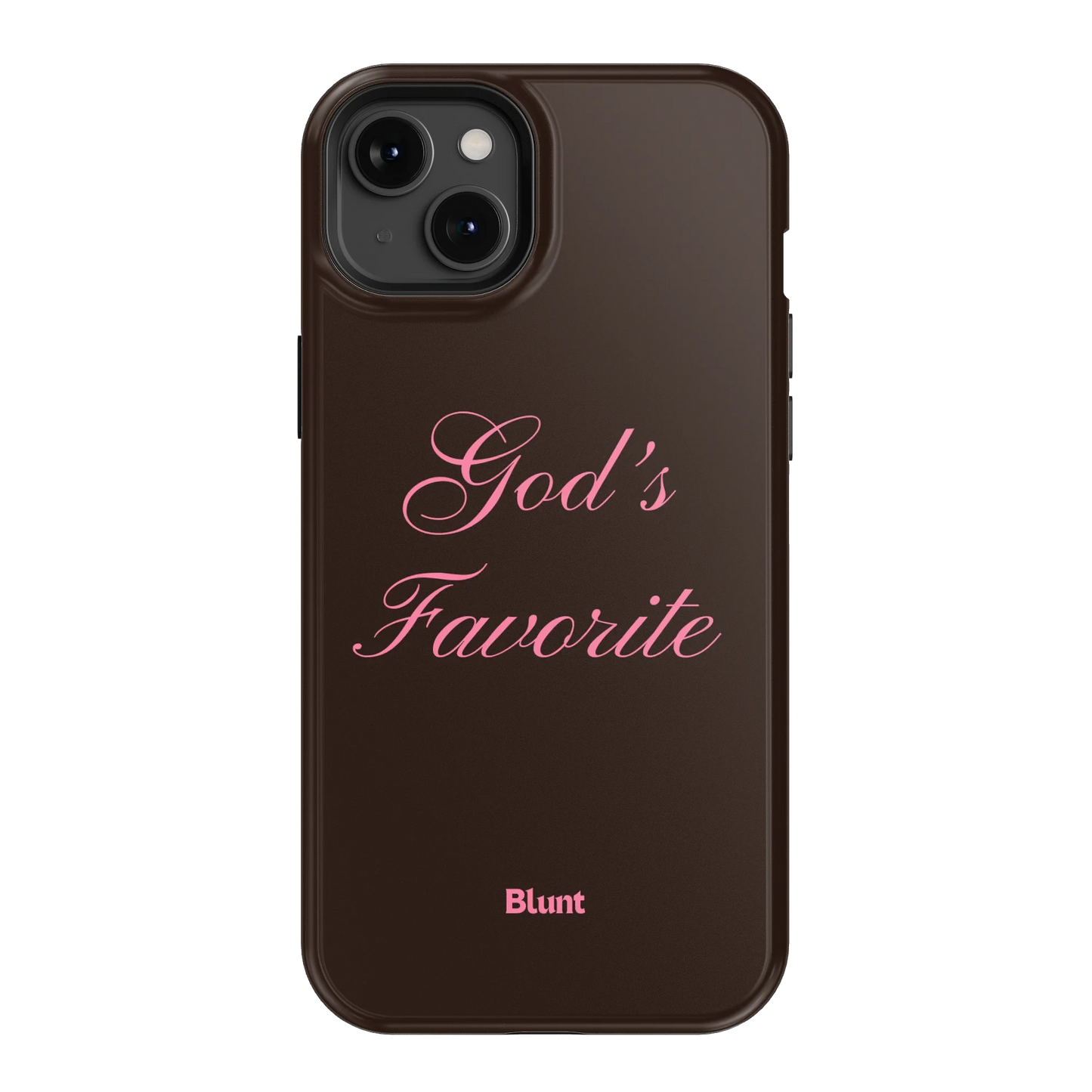 Gods Favorite Brown iPhone Case