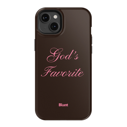 Gods Favorite Brown iPhone Case
