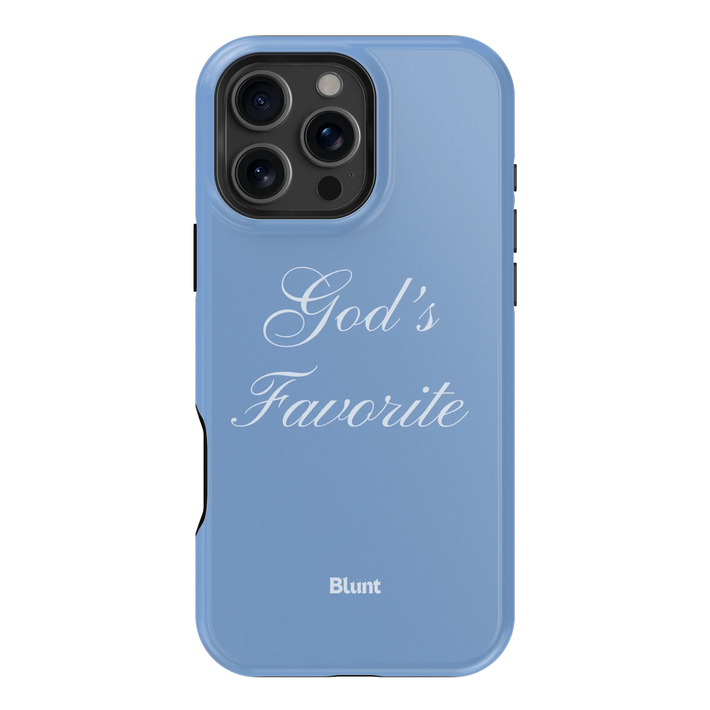 Gods Favorite Blue iPhone Case