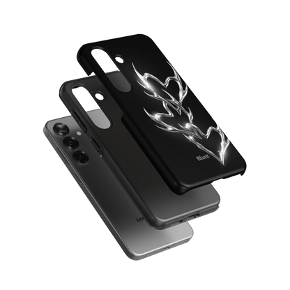 Chrome Flame Samsung Case