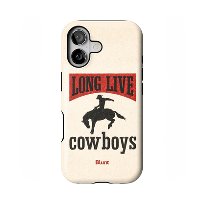 Long Live Cowboys iPhone Case
