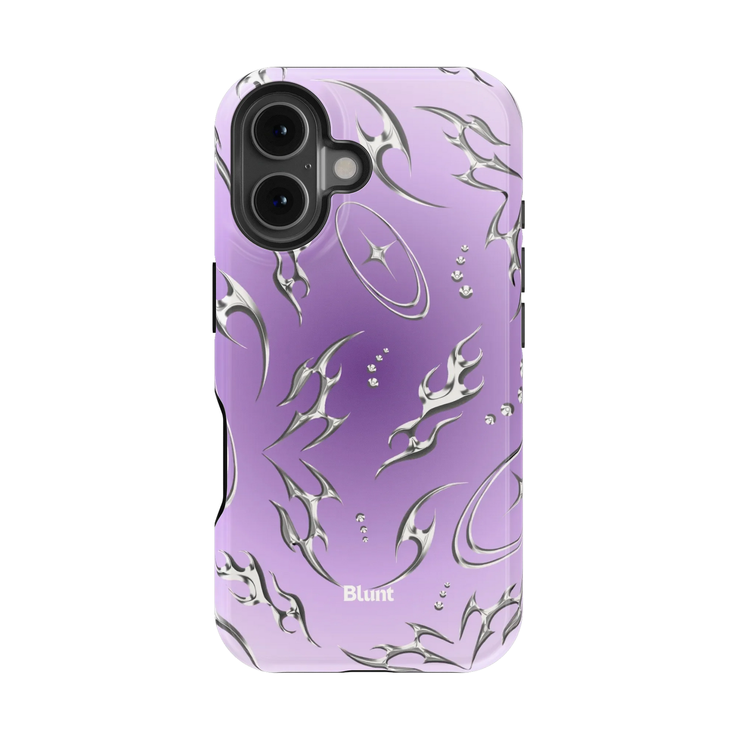 Purple Cyber iPhone Case
