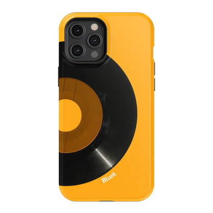 Golden Disc iPhone Case