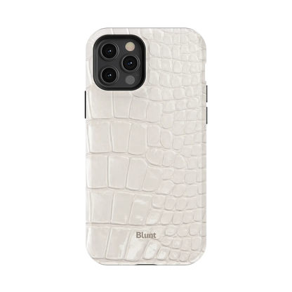 White Plush iPhone Case