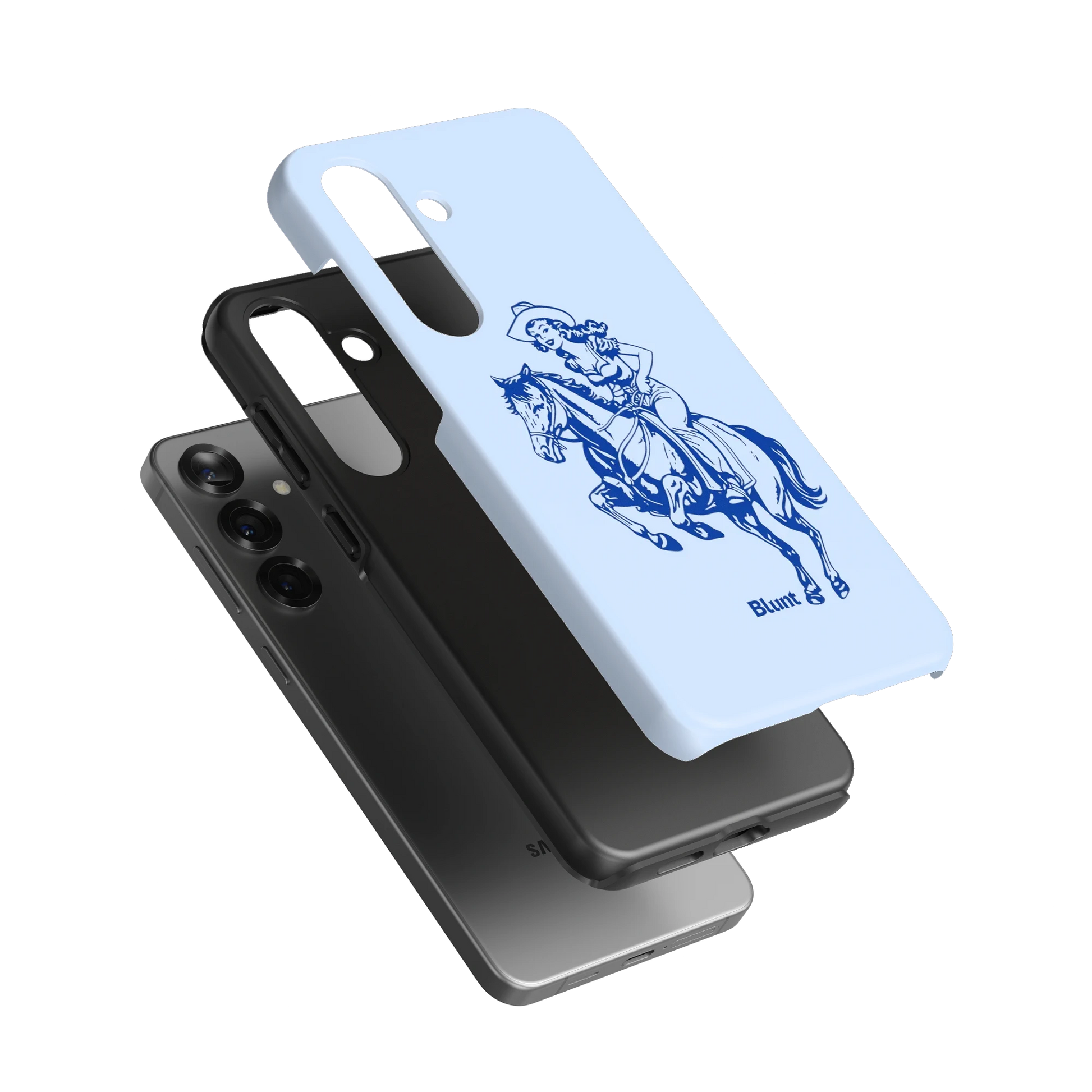 Blue-Lasso-Lady-samsung-case-S25 Plus-3