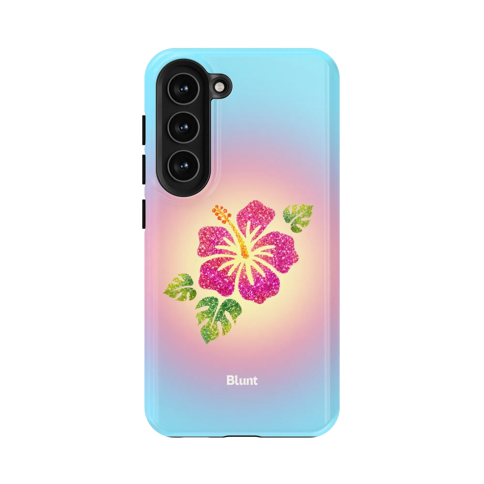 Hibiscus-Glow-samsung-case-Galaxy S23-1