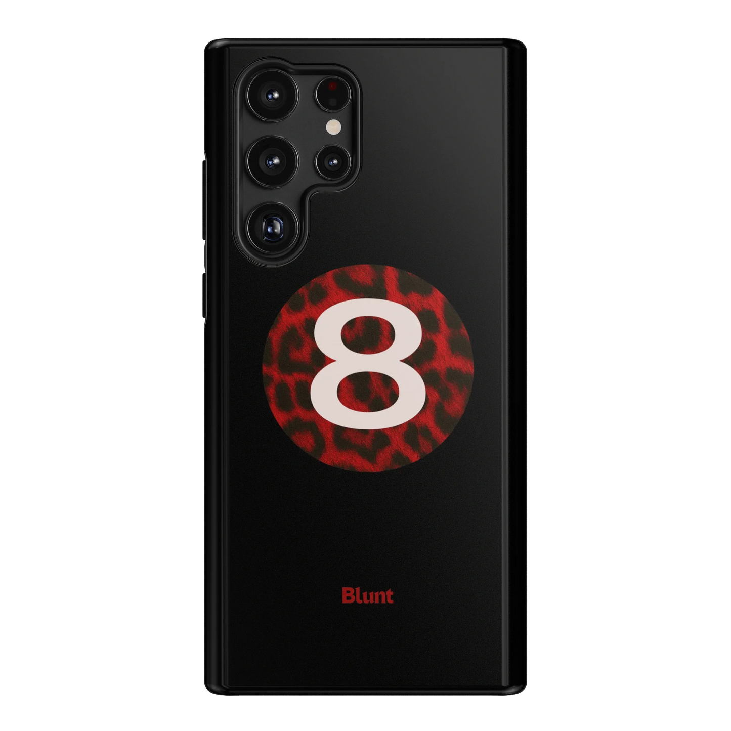 Red Cheetah Magic 8 Samsung Case