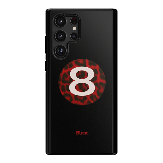 Red Cheetah Magic 8 Samsung Case