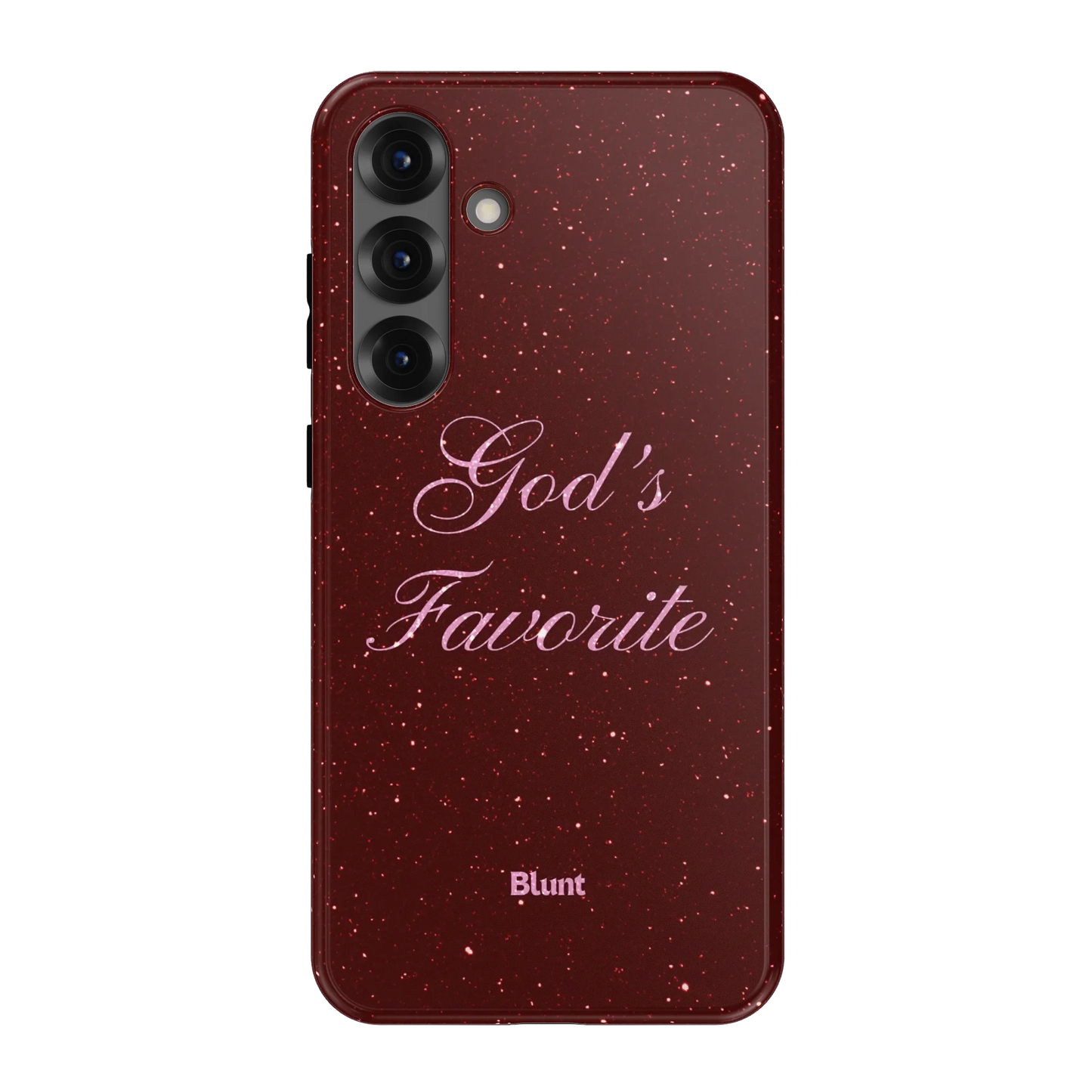 Gods Favorite Burgundy Samsung Case