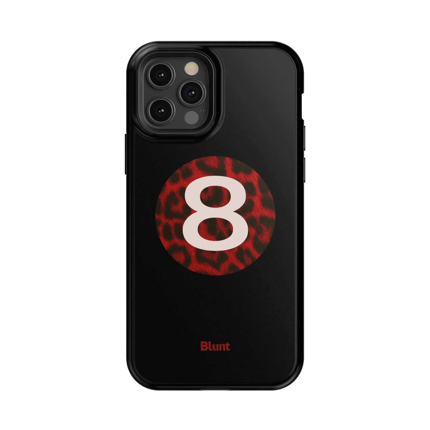 Red Cheetah Magic 8 iPhone Case