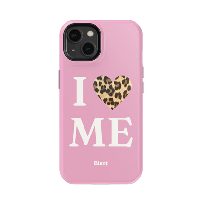 Pink I Love Me iPhone Case