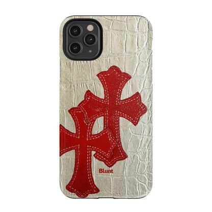 Crimson Creed iPhone Case