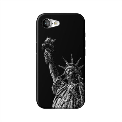 Glitterry-Liberty-iphone-case-iPhone 16 E-1