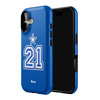 Blue All Star iPhone Case