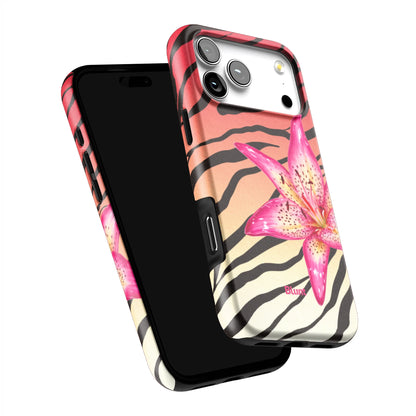 Striped-Lilly-iphone-case-iPhone 17 Pro Max-5