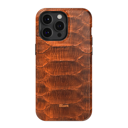 Auburn Python iPhone Case