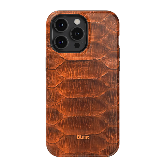 Auburn Python iPhone Case