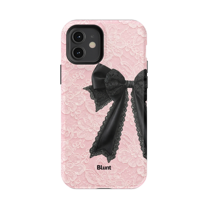 Blushed Bow iPhone Case