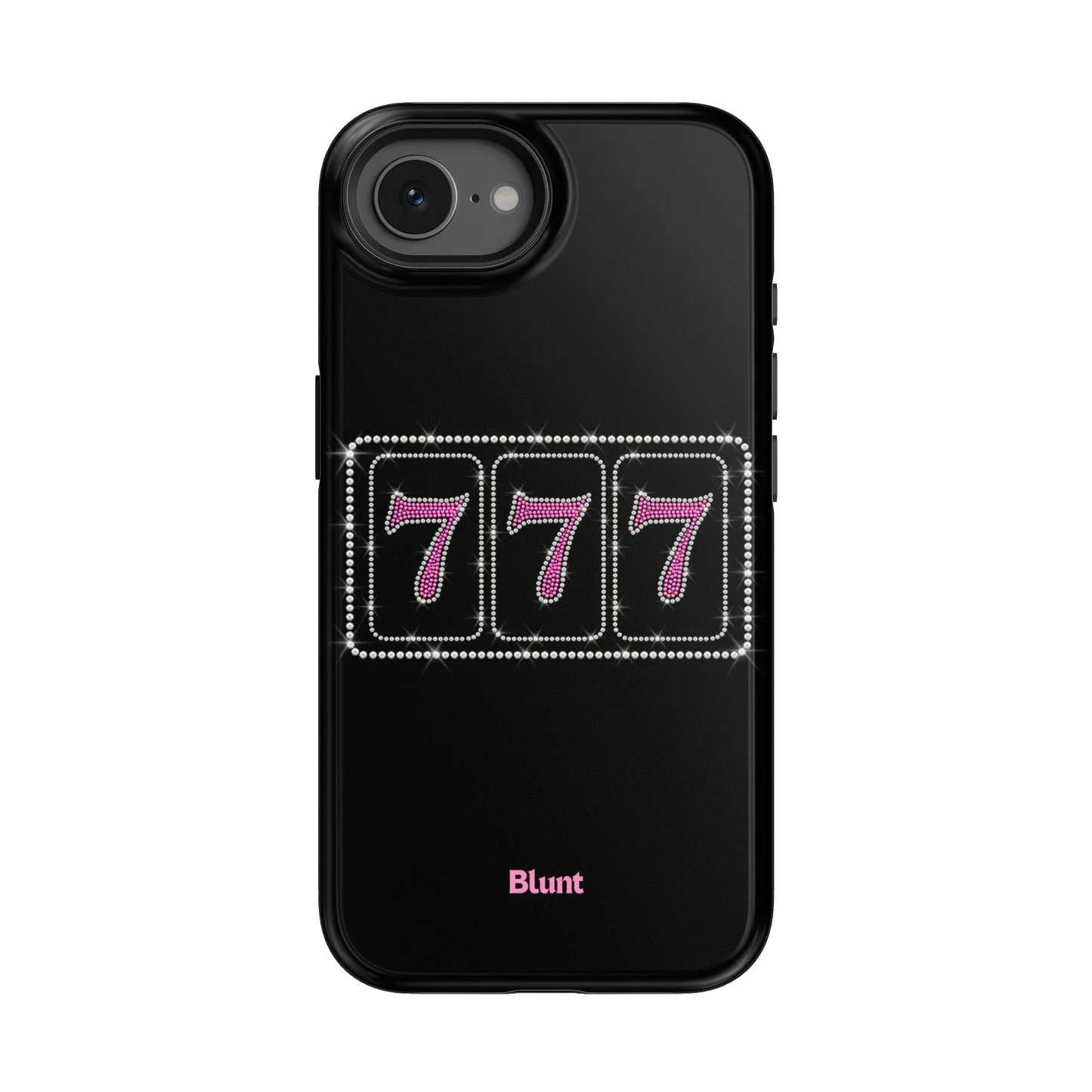 Pink Lucky 777 iPhone Case