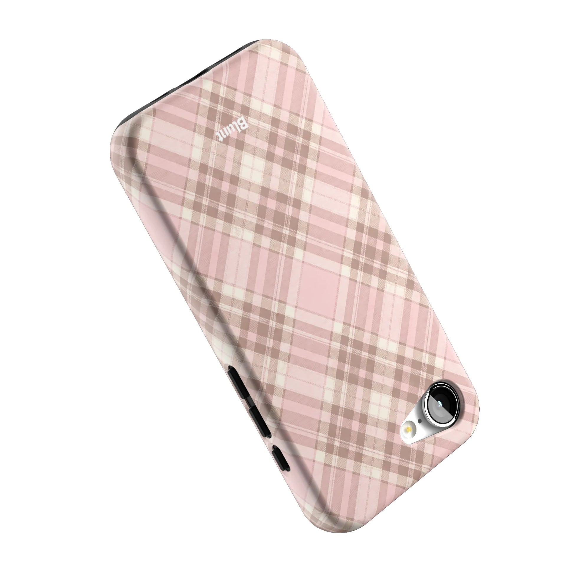 Blush-Plaid-iphone-case-iPhone 17 E-4