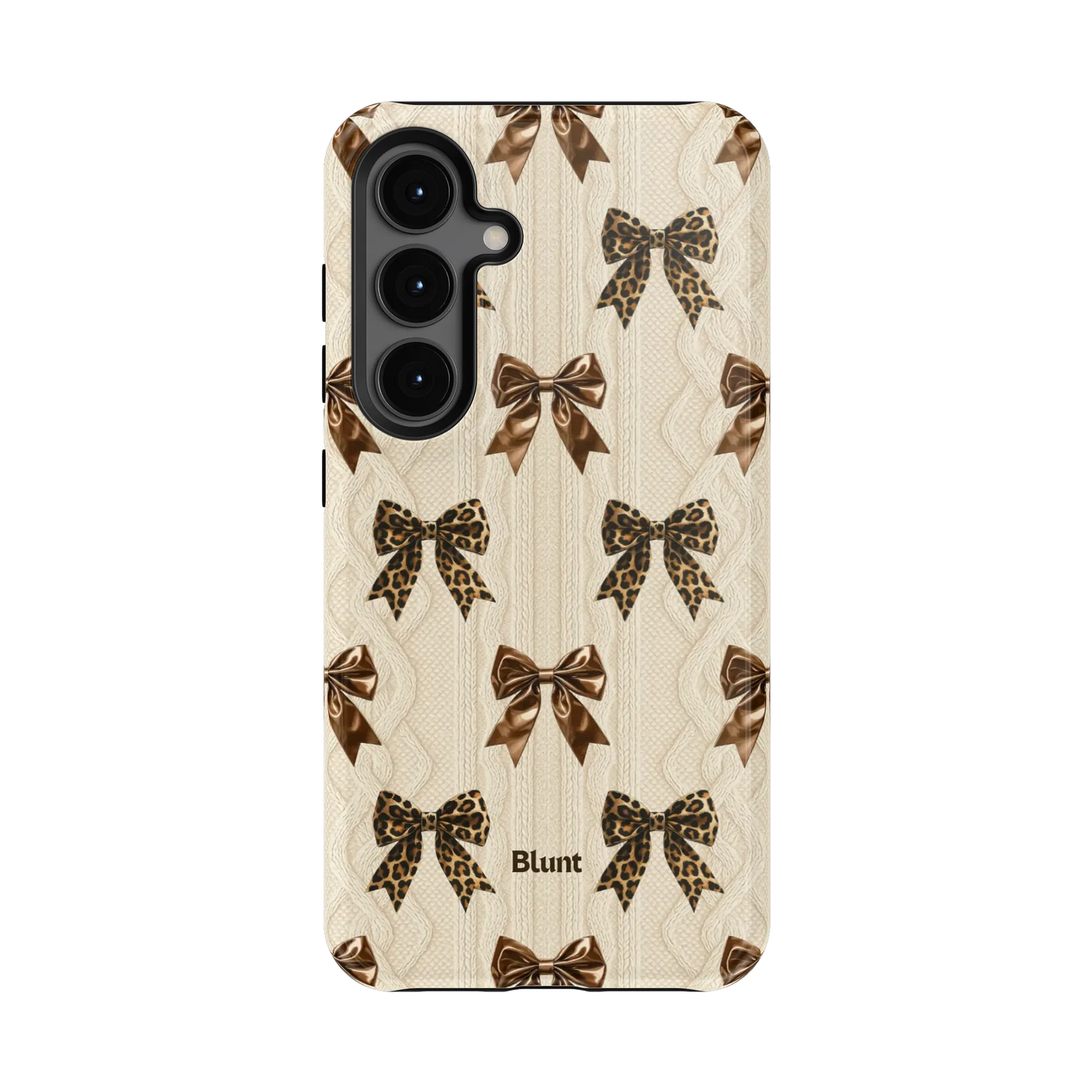 Cheetah Knit Samsung Case