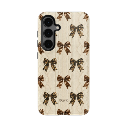 Cheetah Knit Samsung Case