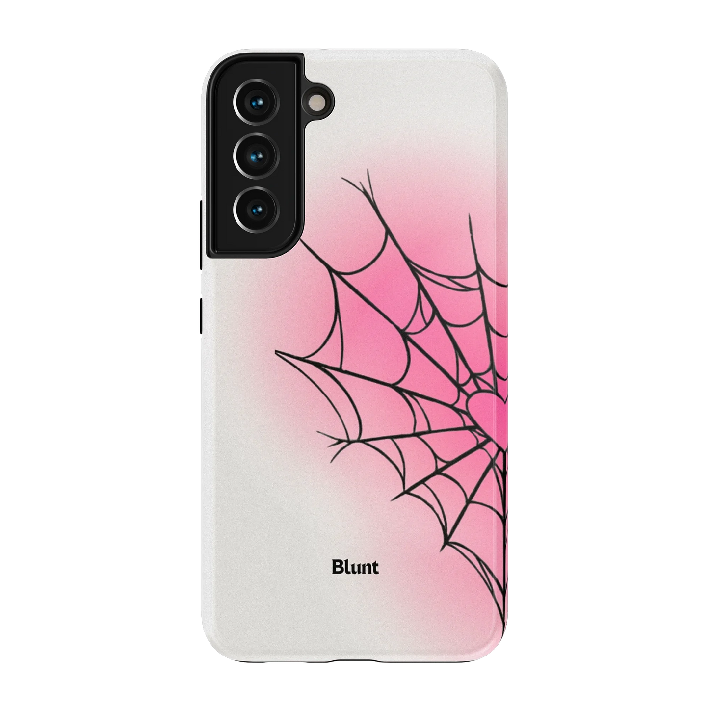 White Pink Web Samsung Case