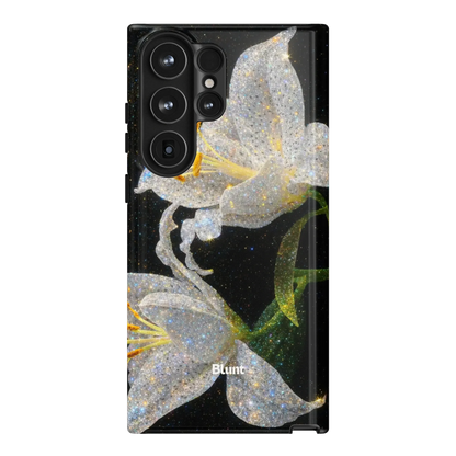 Eclipse Orchid in White Samsung Case