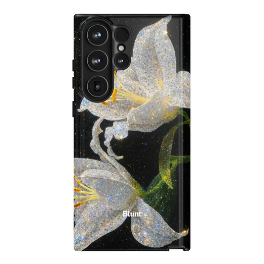 Eclipse Orchid in White Samsung Case