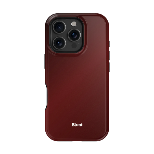 Oxblood iPhone Case