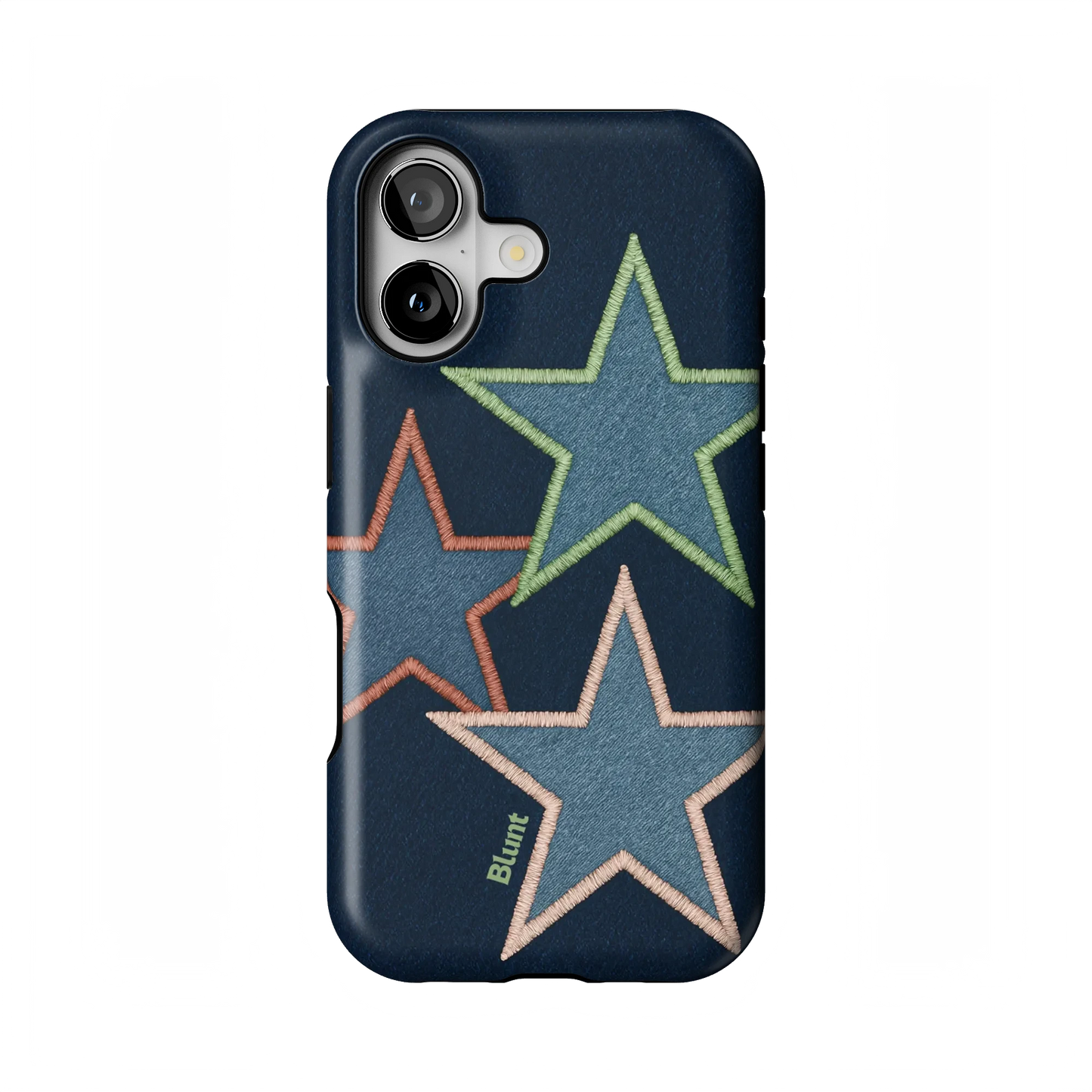 Neon Stars iPhone Case
