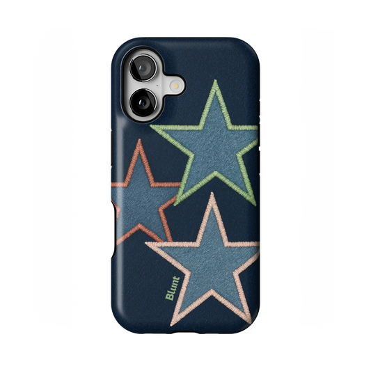Neon Stars iPhone Case
