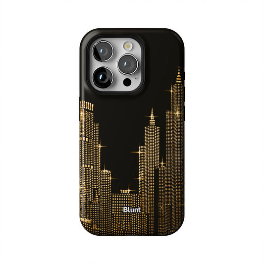 Gold-NYC--SKYELINE-iphone-case-iPhone 15 Pro-1